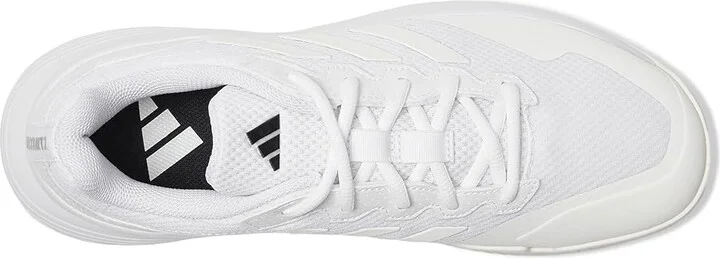 adidas Game Court 2 Tennis Shoes Men's Shoes Footwear White/Footwear White/Matte Silver : 11.5 D - Medium, Synthetic - Image 2