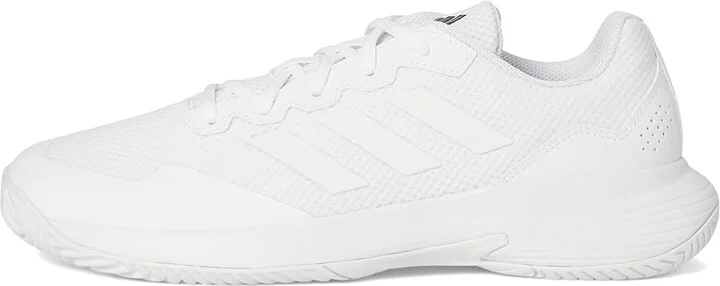 adidas Game Court 2 Tennis Shoes Men's Shoes Footwear White/Footwear White/Matte Silver : 11.5 D - Medium, Synthetic - Image 6