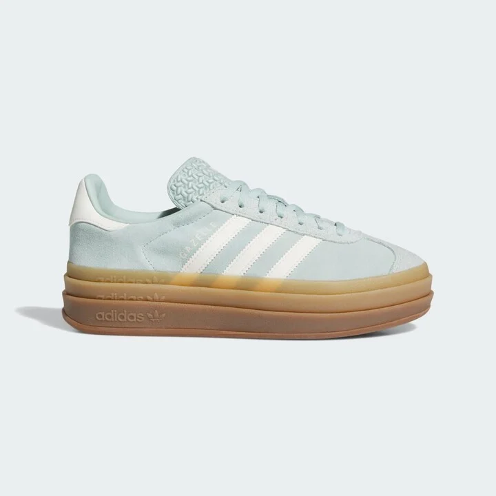 adidas Gazelle Bold Shoes Ash Green 5.5 Womens
