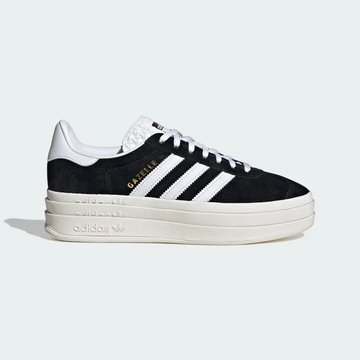 adidas Gazelle Bold Shoes Core Black 5 Womens
