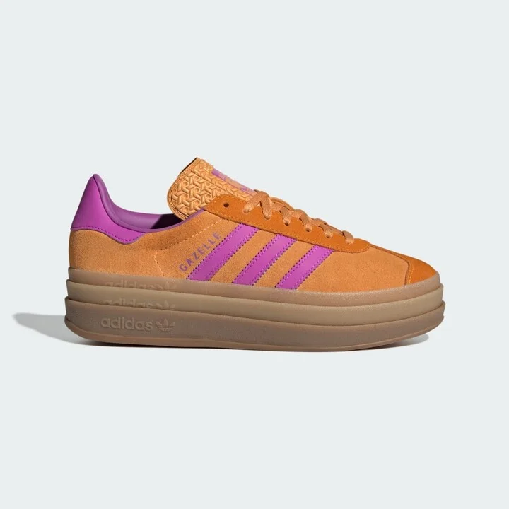 adidas Gazelle Bold Shoes Flash Orange 5 Womens
