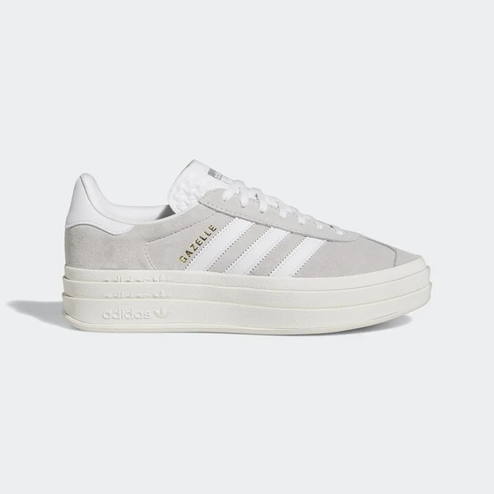 adidas Gazelle Bold Shoes Grey Two M 7.5 / W 8.5 Womens