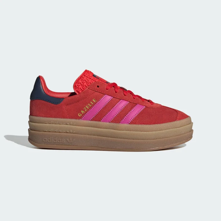 adidas Gazelle Bold Shoes Red M 4 / W 5 Womens