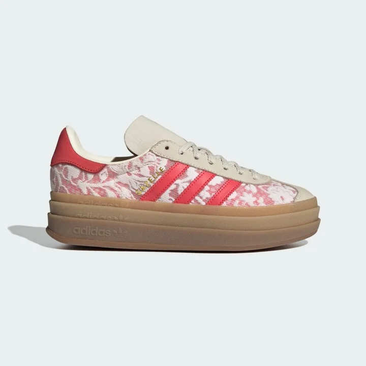 adidas Gazelle Bold X Liberty London Shoes Cloud White 5 Womens