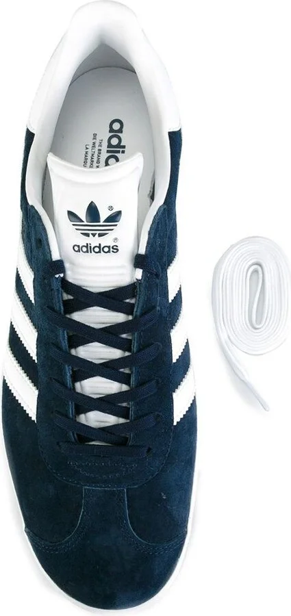 Adidas Gazelle Conavy/White/Goldmt Shoes - Image 4
