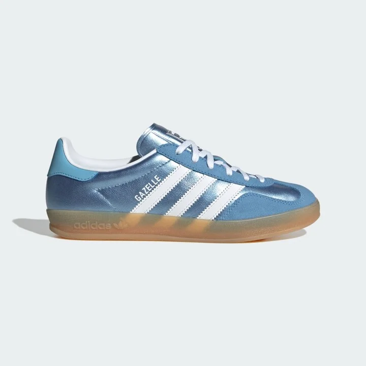 adidas Gazelle Indoor Shoes Blue 5 Womens