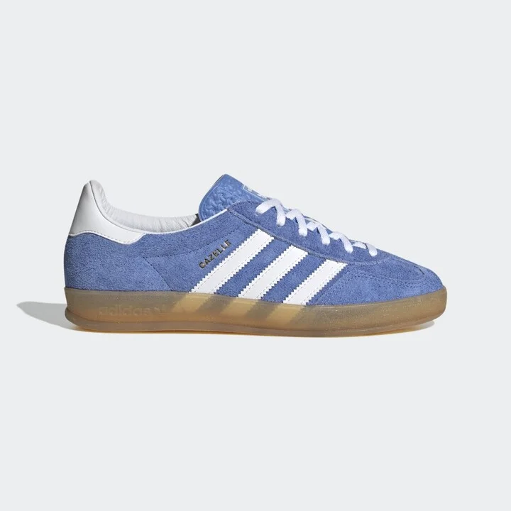 adidas Gazelle Indoor Shoes Blue Fusion 5 Womens