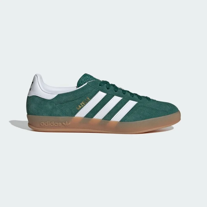 adidas Gazelle Indoor Shoes Collegiate Green 4 Mens