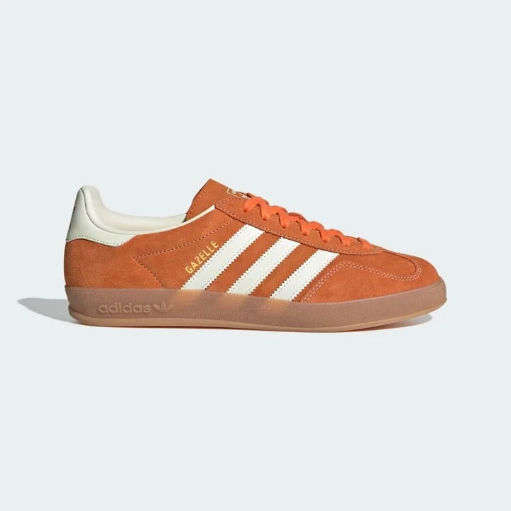 adidas Gazelle Indoor Shoes Orange 5Mens