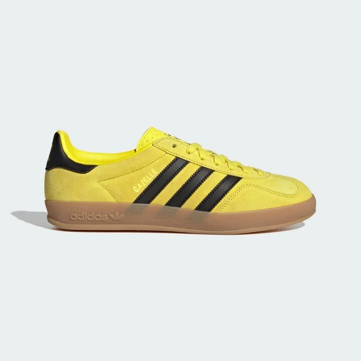 adidas Gazelle Indoor Shoes Shock Yellow 4Mens