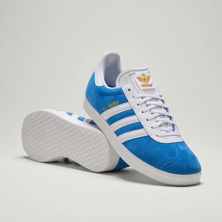 adidas Gazelle Real Madrid Shoes Blue Bird 6.5 Mens