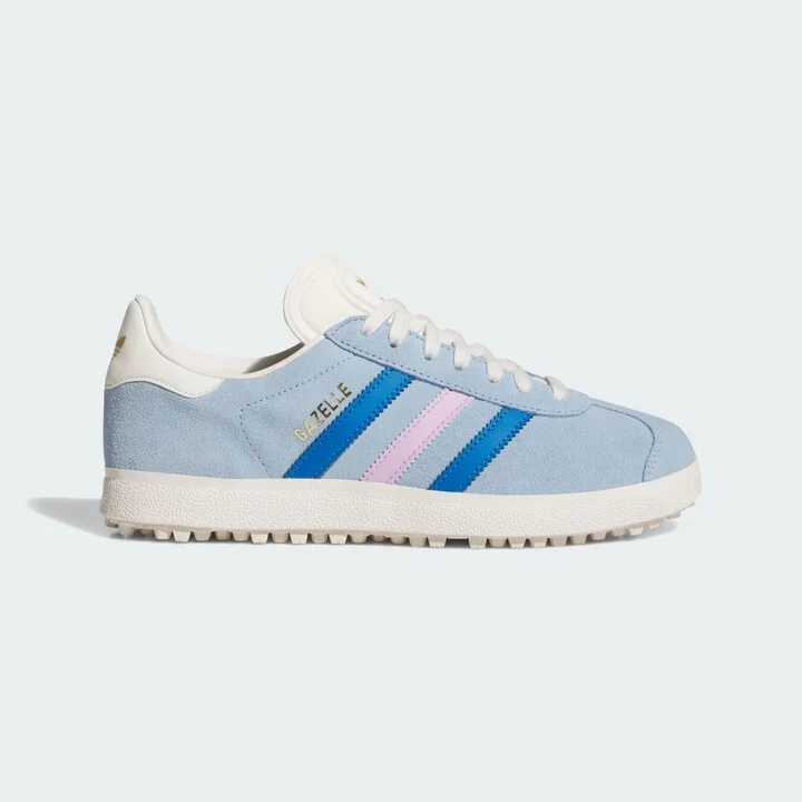 adidas Gazelle Spikeless Golf Shoes Clear Sky 5 Womens