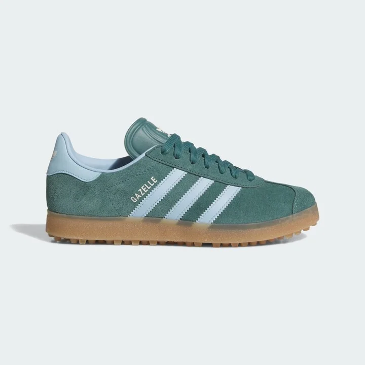 adidas Gazelle Spikeless Golf Shoes Preloved Teal 5 Womens