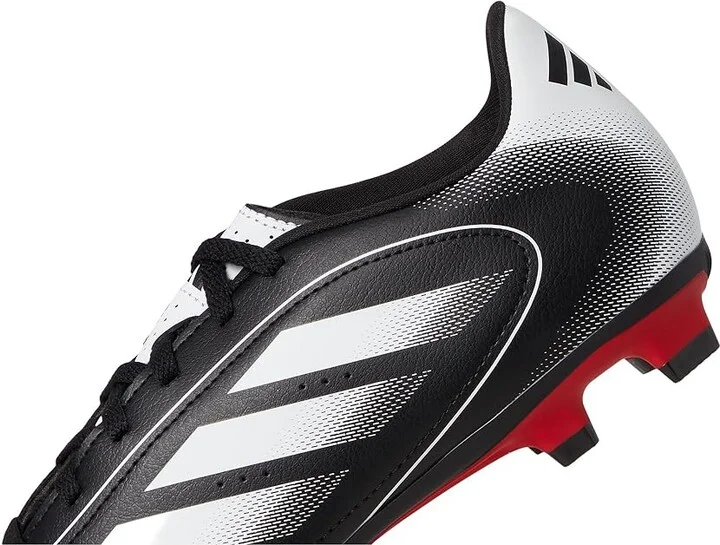 adidas Goletto IX Firm Ground/Multi Ground Soccer Cleats Soccer Shoes Black/White/Better Scarlet : Men's 10.5 - Women's 11.5 Medium, Rubber - Image 7