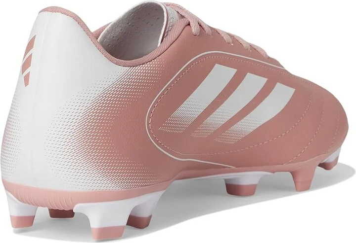 adidas Goletto IX Firm Ground/Multi Ground Soccer Cleats Soccer Shoes Wonder Mauve/White/Wonder Mauve : Men's 12 - Women's 13 Medium, Rubber - Image 4