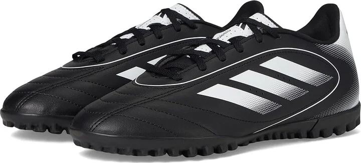 adidas Goletto IX Turf Soccer Cleats Soccer Shoes Black/White/Black : Men's 10.5 - Women's 11.5 Medium, Rubber