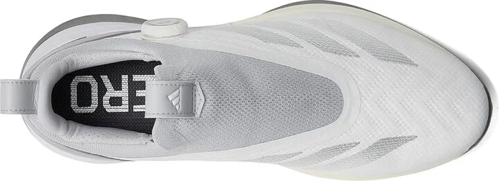 adidas Golf Adizero ZG BOA Spikeless Golf Shoes Men's Golf Shoes Footwear White/Silver Metallic/Light Solid Grey : 12 D - Medium, Leather - Image 2