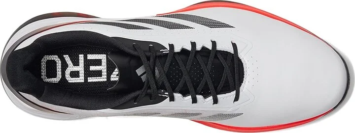 adidas Golf Adizero ZG Spikeless Golf Shoes Men's Golf Shoes Footwear White/Lucid Red/Core Black : 8.5 D - Medium, Synthetic - Image 2