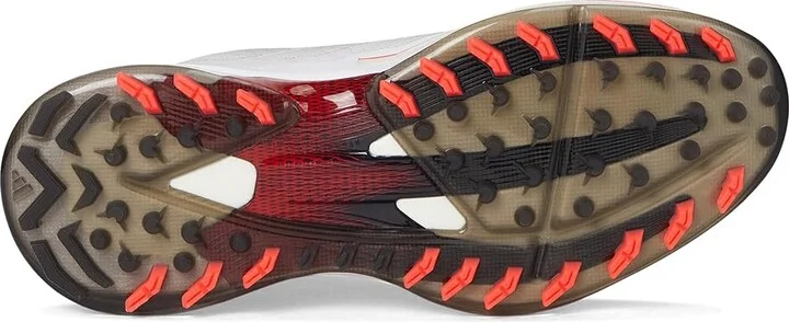 adidas Golf Adizero ZG Spikeless Golf Shoes Men's Golf Shoes Footwear White/Lucid Red/Core Black : 8.5 D - Medium, Synthetic - Image 3