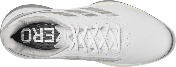 adidas Golf Adizero ZG Spikeless Golf Shoes Men's Golf Shoes Footwear White/Silver Metallic/Iron Metallic : 11 D - Medium, Synthetic - Image 2