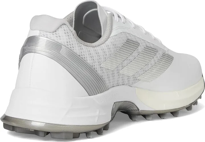 adidas Golf Adizero ZG Spikeless Golf Shoes Men's Golf Shoes Footwear White/Silver Metallic/Iron Metallic : 11 D - Medium, Synthetic - Image 4