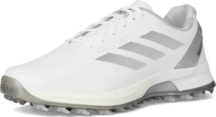 adidas Golf Adizero ZG Spikeless Golf Shoes Men's Golf Shoes Footwear White/Silver Metallic/Iron Metallic : 11 D - Medium, Synthetic - Image 5