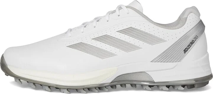 adidas Golf Adizero ZG Spikeless Golf Shoes Men's Golf Shoes Footwear White/Silver Metallic/Iron Metallic : 11 D - Medium, Synthetic - Image 6