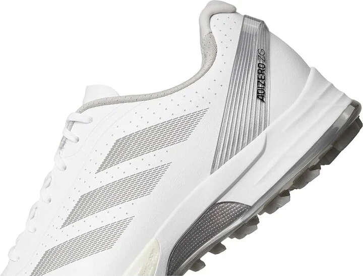 adidas Golf Adizero ZG Spikeless Golf Shoes Men's Golf Shoes Footwear White/Silver Metallic/Iron Metallic : 11 D - Medium, Synthetic - Image 7