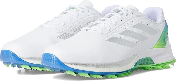 Footwear White,silver Metallic,lime Bur