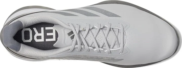 adidas Golf Adizero ZG Spikeless Golf Shoes Men's Golf Shoes Light Solid Grey/Silver Metallic/Iron Metallic : 13 D - Medium, Synthetic - Image 2