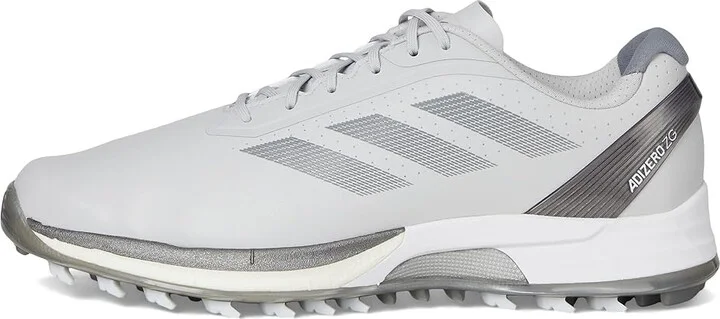 adidas Golf Adizero ZG Spikeless Golf Shoes Men's Golf Shoes Light Solid Grey/Silver Metallic/Iron Metallic : 13 D - Medium, Synthetic - Image 6