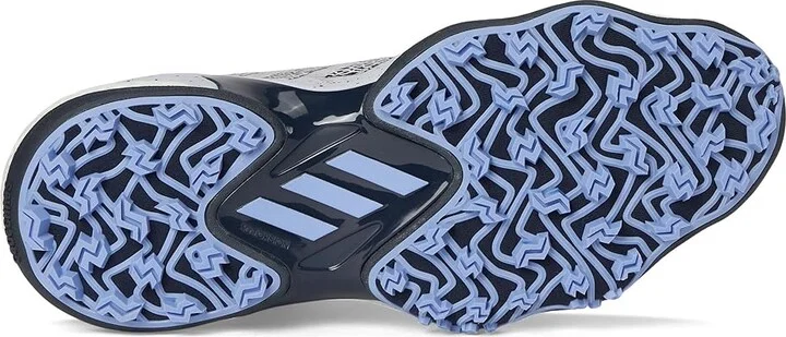 adidas Golf Codechaos 25 Golf Shoes Men's Golf Shoes Dash Grey/Aurora Ink/Halo Silver : 7.5 D - Medium, Leather - Image 3