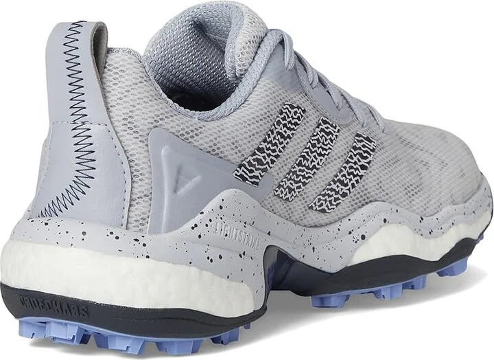 adidas Golf Codechaos 25 Golf Shoes Men's Golf Shoes Dash Grey/Aurora Ink/Halo Silver : 7.5 D - Medium, Leather - Image 4