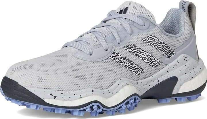 adidas Golf Codechaos 25 Golf Shoes Men's Golf Shoes Dash Grey/Aurora Ink/Halo Silver : 7.5 D - Medium, Leather - Image 5