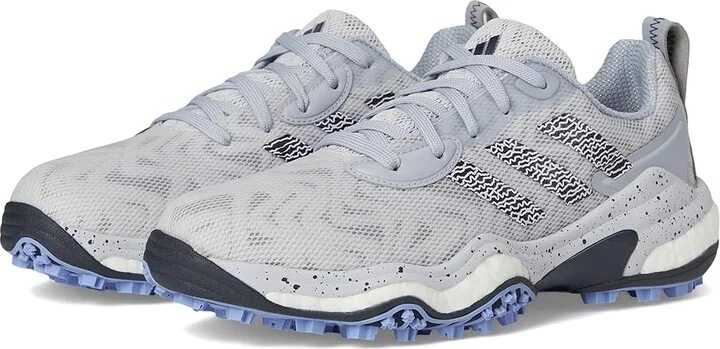 adidas Golf Codechaos 25 Golf Shoes Men's Golf Shoes Dash Grey/Aurora Ink/Halo Silver : 7.5 D - Medium, Leather