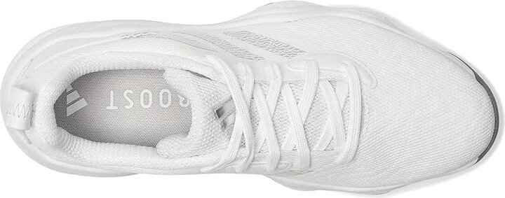 adidas Golf Codechaos 25 Golf Shoes Men's Golf Shoes Footwear White/Silver Metallic/Grey Two : 12 D - Medium, Leather - Image 2