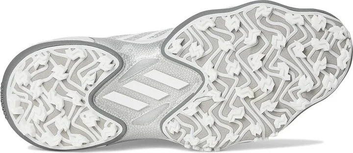 adidas Golf Codechaos 25 Golf Shoes Men's Golf Shoes Footwear White/Silver Metallic/Grey Two : 12 D - Medium, Leather - Image 3
