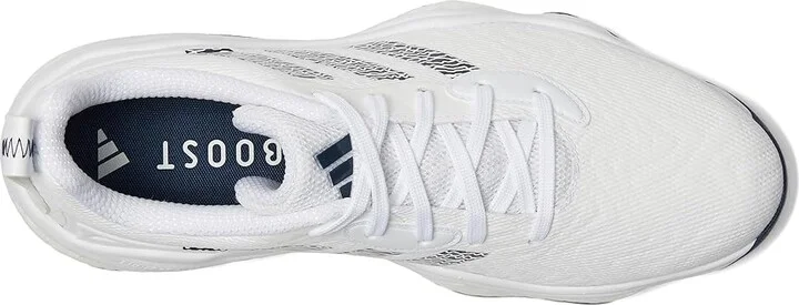 adidas Golf Codechaos 25 Spikeless Golf Shoes Men's Golf Shoes Footwear White/Collegiate Navy/Footwear White : 11.5 D - Medium, Faux Leather - Image 2
