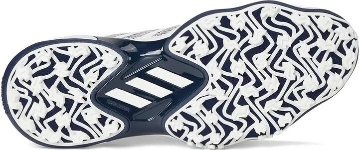 adidas Golf Codechaos 25 Spikeless Golf Shoes Men's Golf Shoes Footwear White/Collegiate Navy/Footwear White : 11.5 D - Medium, Faux Leather - Image 3