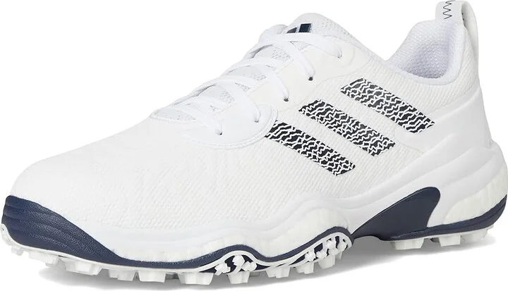 adidas Golf Codechaos 25 Spikeless Golf Shoes Men's Golf Shoes Footwear White/Collegiate Navy/Footwear White : 11.5 D - Medium, Faux Leather - Image 5