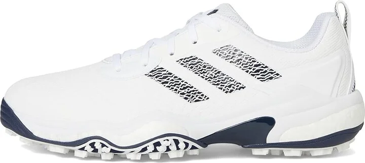 adidas Golf Codechaos 25 Spikeless Golf Shoes Men's Golf Shoes Footwear White/Collegiate Navy/Footwear White : 11.5 D - Medium, Faux Leather - Image 6