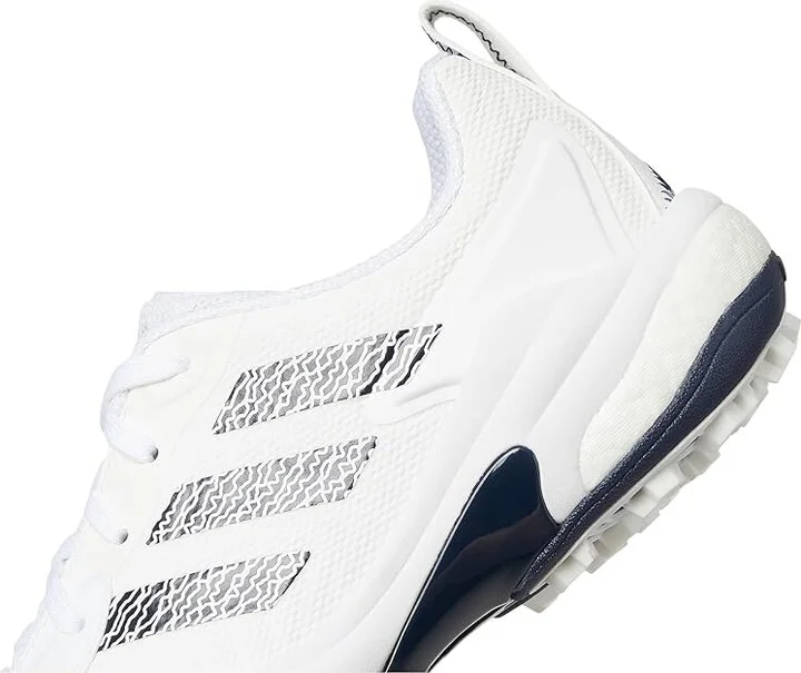 adidas Golf Codechaos 25 Spikeless Golf Shoes Men's Golf Shoes Footwear White/Collegiate Navy/Footwear White : 11.5 D - Medium, Faux Leather - Image 7