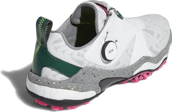 adidas Golf Codechaos BOA 25 Golf Shoes Men's Golf Shoes Footwear White/Core Black/Collegiate Green : 11.5 D - Medium, Textile - Image 4