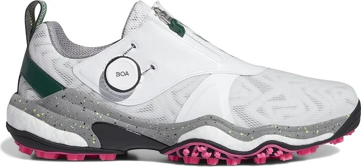 adidas Golf Codechaos BOA 25 Golf Shoes Men's Golf Shoes Footwear White/Core Black/Collegiate Green : 11.5 D - Medium, Textile - Image 6