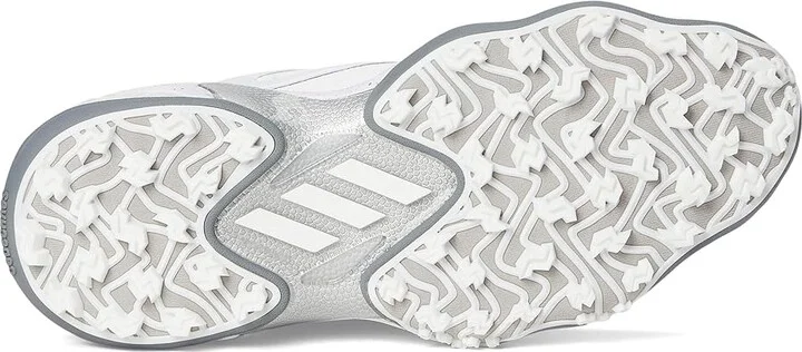 adidas Golf Codechaos BOA 25 Golf Shoes Men's Golf Shoes Footwear White/Iron Metallic/Grey Four : 8 D - Medium, Textile - Image 3