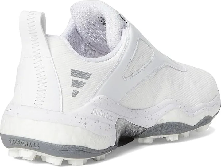 adidas Golf Codechaos BOA 25 Golf Shoes Men's Golf Shoes Footwear White/Iron Metallic/Grey Four : 8 D - Medium, Textile - Image 4