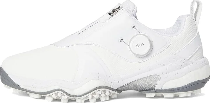 adidas Golf Codechaos BOA 25 Golf Shoes Men's Golf Shoes Footwear White/Iron Metallic/Grey Four : 8 D - Medium, Textile - Image 6