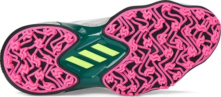 adidas Golf Codechaos BOA 25 Golf Shoes Women's Golf Shoes Footwear White/Silver Metallic/Collegiate Green : 8.5 B - Medium - Image 3