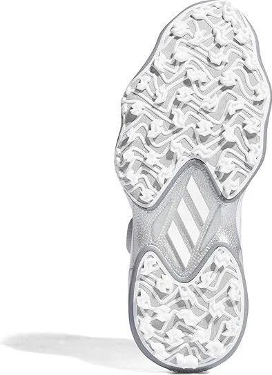 adidas Golf Codechaos BOA 25 Golf Shoes Women's Golf Shoes Footwear White/Silver Metallic/Grey Two : 10 B - Medium - Image 3