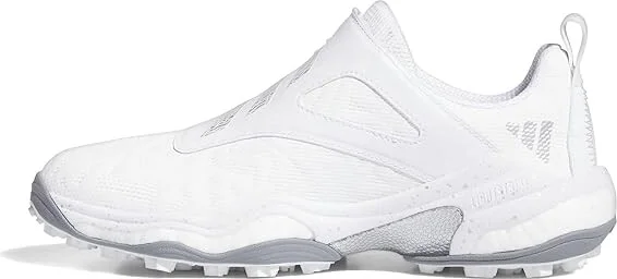 adidas Golf Codechaos BOA 25 Golf Shoes Women's Golf Shoes Footwear White/Silver Metallic/Grey Two : 10 B - Medium - Image 5
